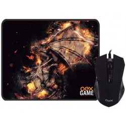 Combo Gamer Arena - Mouse Gamer 2.400 DPI + Mousepad 290X230 MM - OEX
