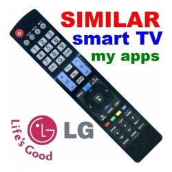 Controle Remoto Para Tvs Smart LG LE-7485