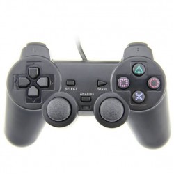 Controle Para Video Game Playstation 2 Com Fio
