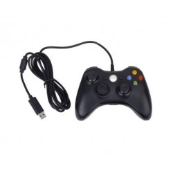 Controle Para Video Game Xbox 360 / PC / computador USB Com Fio